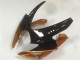 Suzuki GSXR 600/750 Motorrad Verkleidung 2006-2007 - Orange Glanzendes Schwarz