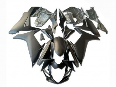 Suzuki GSXR 600/750 Motorrad Verkleidung 2011-2024 - Matt Schwarz