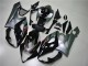 Suzuki GSXR 1000 Motorrad Verkleidung 2005-2006 - Glanzendes Schwarz Silber