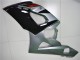 Suzuki GSXR 1000 Motorrad Verkleidung 2005-2006 - Glanzendes Schwarz Silber