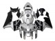 Honda CBR600RR Motorrad Verkleidung 2005-2006 - Silber Schwarz