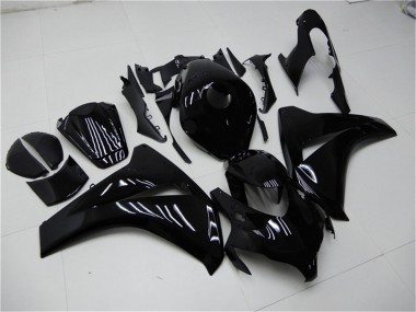 Honda CBR1000RR Motorrad Verkleidung Kit 2008-2011 - Glanzendes Schwarz