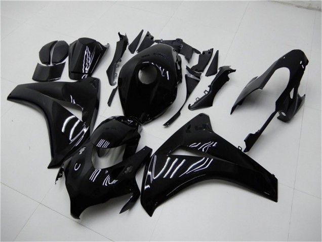 Honda CBR1000RR Motorrad Verkleidung Kit 2008-2011 - Glanzendes Schwarz