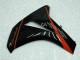 Honda CBR1000RR Motorrad Verkleidung 2008-2011 - Glanzendes Schwarz Rot