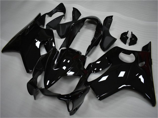 Honda CBR600 F4i Motorrad Verkleidung Kit 2004-2007 - Glanzendes Schwarz
