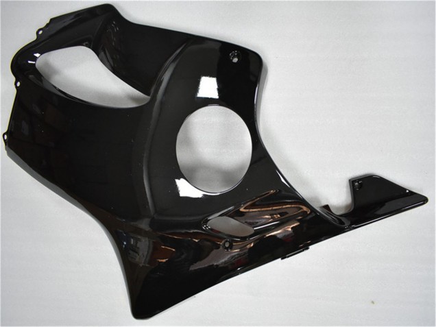Honda CBR600 F4i Motorrad Verkleidung Kit 2004-2007 - Glanzendes Schwarz