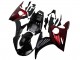 Yamaha YZF R6 Motorrad Verkleidung Kit 2003-2004 - Glanzendes Schwarz Rot