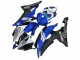 Yamaha YZF R6 Motorrad Verkleidung 2008-2016 - Weiss Blau Matt Schwarz Yamalube