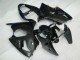 Kawasaki ZX6R Motorrad Verkleidung 2000-2002 - Glanzendes Schwarz