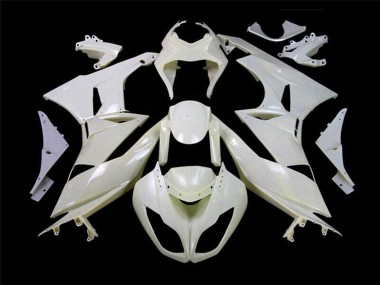 Kawasaki ZX6R Motorrad Verkleidung 2009-2012 - Unbemalt