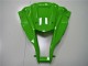 Kawasaki ZX10R Motorrad Verkleidung 2011-2015 - Grun Glanzendes Schwarz