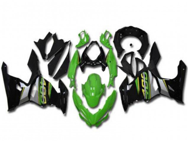 Kawasaki EX400 Motorrad Verkleidung 2018-2024 - Grun Schwarz Grau