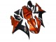 Yamaha YZF R1 Motorrad Verkleidung 2002-2003 - Orange Matt Schwarz