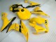 Yamaha YZF R1 Motorrad Verkleidung 2004-2006 - Gelb Glanzendes Schwarz Dunlop 50