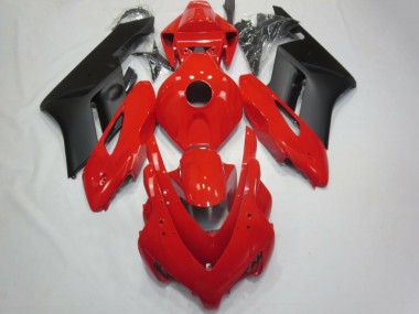 Honda CBR1000RR Motorrad Verkleidung 2004-2005 - Rot Matt Schwarz