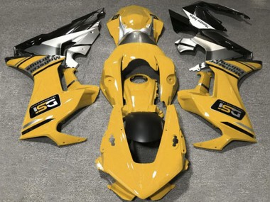 Honda CBR1000RR Motorrad Verkleidung 2017-2023 - MuSternd Gelb Weiss Silber Glanzendes Schwarz DSI
