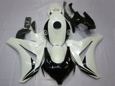 Honda CBR1000RR Motorrad Verkleidung 2008-2011 - Perl Weiss Glanzendes Schwarz