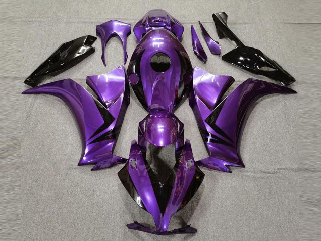 Honda CBR1000RR Motorrad Verkleidung 2012-2016 - Lila Schwarz Stil