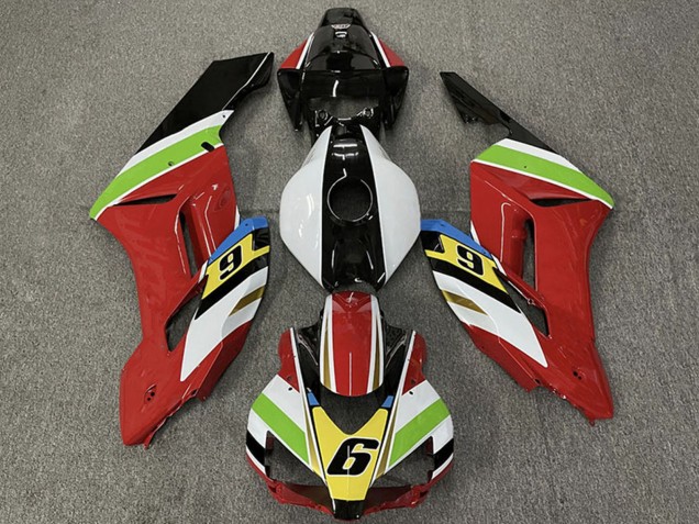 Honda CBR1000RR Motorrad Verkleidung 2004-2005 - Weiss Rot Grun Gelb Glanzendes Schwarz 6