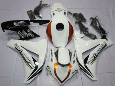 Honda CBR1000RR Motorrad Verkleidung 2008-2011 - Weiss Rot Glanzendes Schwarz Sport Evolution
