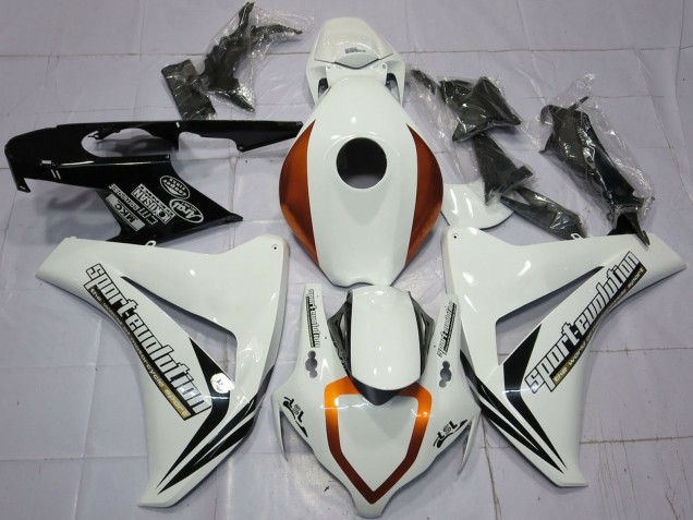 Honda CBR1000RR Motorrad Verkleidung 2008-2011 - Weiss Rot Glanzendes Schwarz Sport Evolution