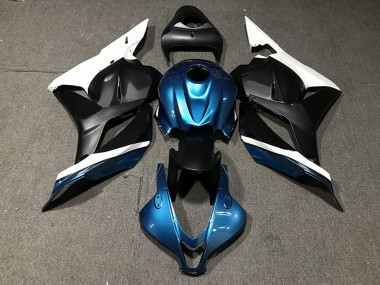 Honda CBR600RR Motorrad Verkleidung 2009-2012 - Weiss Blau Matt Schwarz