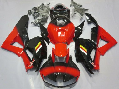 Honda CBR600RR Motorrad Verkleidung 2013-2023 - Rot Glanzendes Schwarz Weiss Gelb