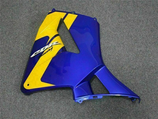 Honda CBR600RR Motorrad Verkleidung 2005-2006 - Gelb Blau