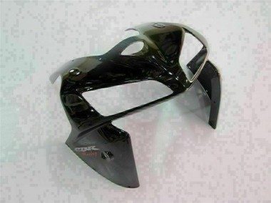 Honda CBR600RR Motorrad Verkleidung 2005-2006 - Glanzendes Schwarz Weiss