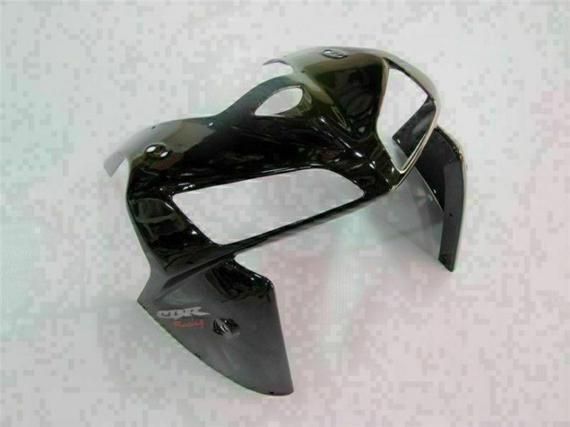 Honda CBR600RR Motorrad Verkleidung 2005-2006 - Glanzendes Schwarz Weiss