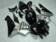 Honda CBR600RR Motorrad Verkleidung 2005-2006 - Glanzendes Schwarz Silber