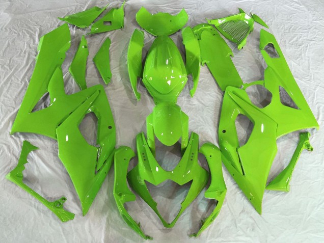Suzuki GSXR 1000 Motorrad Verkleidung 2005-2006 - Glanzendes Grun