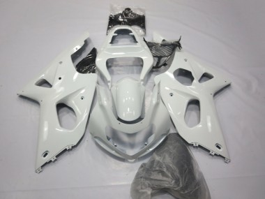 Suzuki GSXR 1000 Motorrad Verkleidung 2000-2002 - Glanzendes Weiss