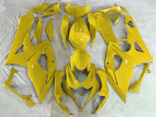 Suzuki GSXR 1000 Motorrad Verkleidung 2005-2006 - Glanzendes Gelb