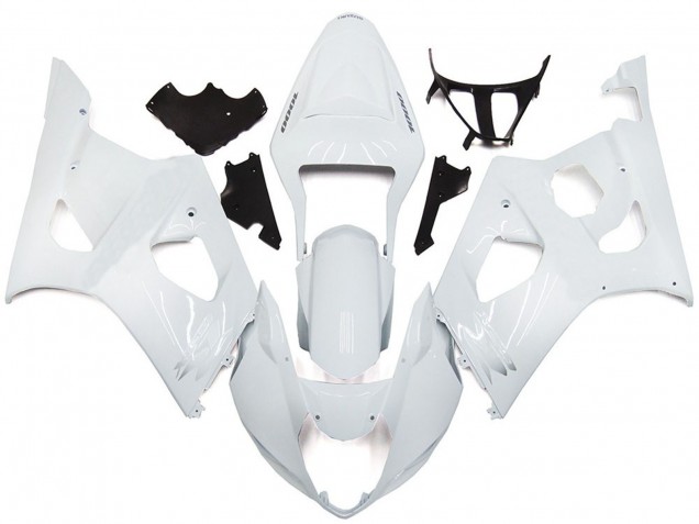 Suzuki GSXR 1000 Motorrad Verkleidung 2003-2004 - Glanzendes Weiss