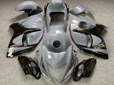 Suzuki GSXR 1300 Motorrad Verkleidung 2008-2020 - Nardo Grau Schwarz