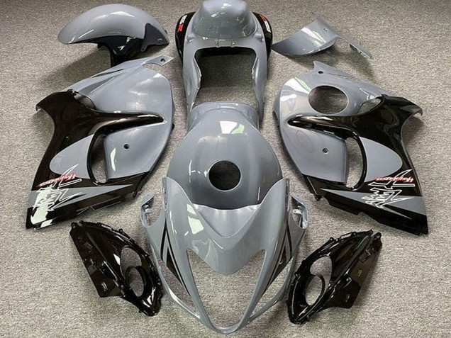 Suzuki GSXR 1300 Motorrad Verkleidung 2008-2020 - Nardo Grau Schwarz