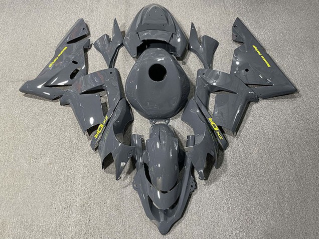 Kawasaki ZX10R Motorrad Verkleidung 2004-2005 - Dunkel Grau mit Logo