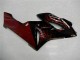 Honda CBR1000RR Motorrad Verkleidung 2004-2005 - Glanzendes Schwarz Rot Flamme