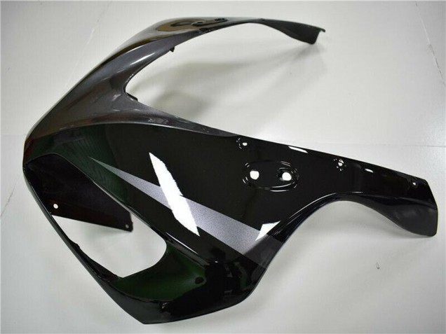 Honda CBR1000RR Motorrad Verkleidung 2004-2005 - Glanzendes Schwarz Grau