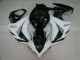 Honda CBR1000RR Motorrad Verkleidungen Kit 2008-2011 - Weiss Glanzendes Schwarz