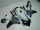 Honda CBR1000RR Motorrad Verkleidung 2008-2011 - Weiss Blau Glanzendes Schwarz