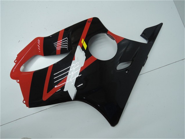 Honda CBR600 F4i Motorrad Verkleidung 2001-2003 - Rot Glanzendes Schwarz