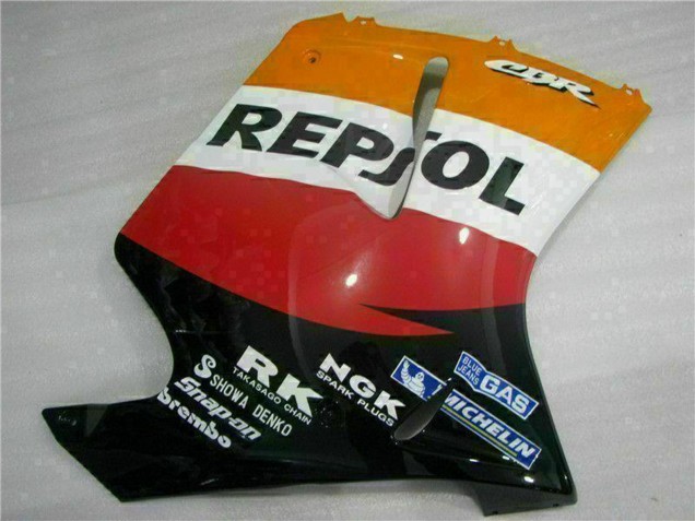 Honda CBR1100XX Blackbird Motorrad Verkleidung 1996-2007 - Orange Weiss Rot Glanzendes Schwarz Repsol