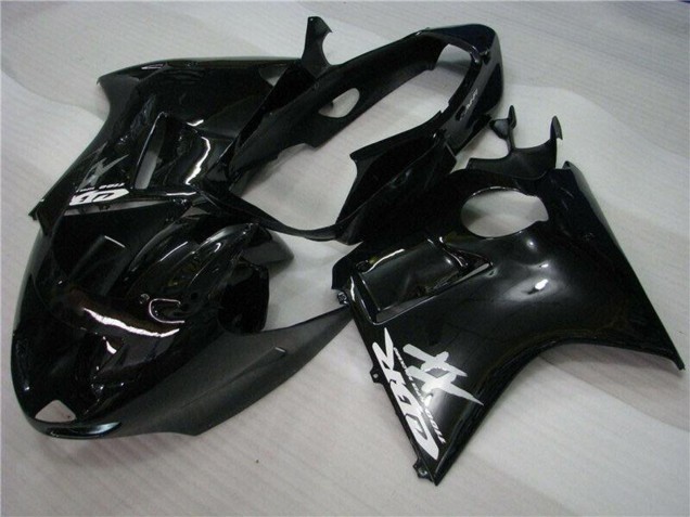 Honda CBR1100XX Blackbird Motorrad Verkleidung Kit 1996-2007 - Glanzendes Schwarz