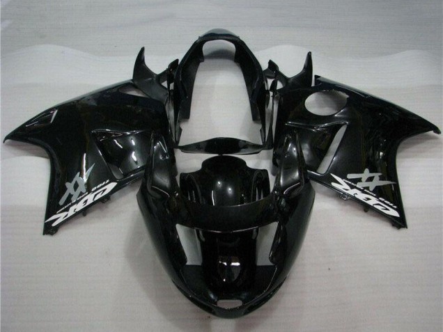 Honda CBR1100XX Blackbird Motorrad Verkleidung Kit 1996-2007 - Glanzendes Schwarz