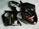 Honda CBR1100XX Blackbird Motorrad Verkleidung 1996-2007 - Glanzendes Schwarz Rot Flamme