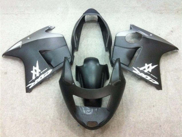 Honda CBR1100XX Blackbird Motorrad Verkleidung 1996-2007 - Matt Schwarz Silber