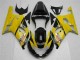 Suzuki GSXR 600/750 Motorrad Verkleidung 2001-2003 - Gelb Schwarz