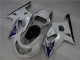 Suzuki GSXR 600/750 Motorrad Verkleidung 2001-2003 - Weiss Silber Blau Schwarz